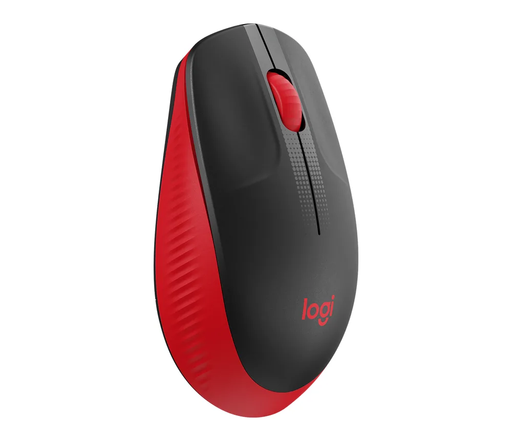 Logitech M190 Wireless Mouse – Red – Additional View