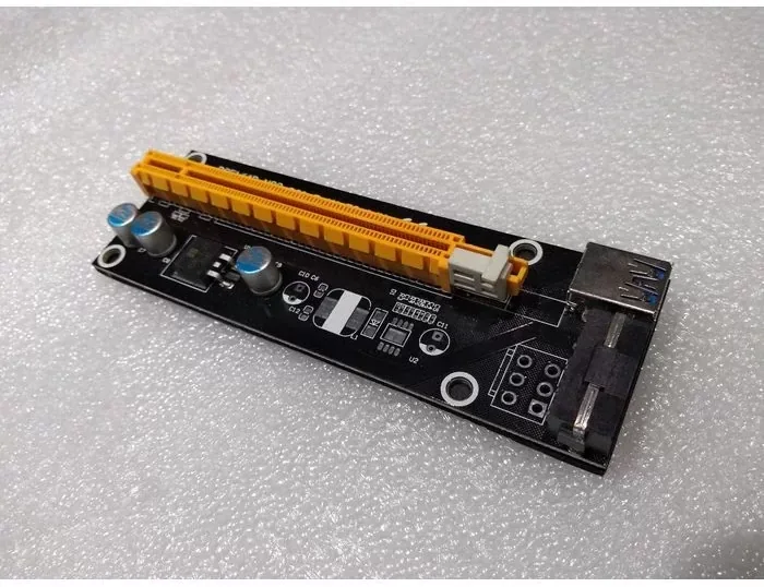 מתאם Riser PCI-E 1X TO 16X