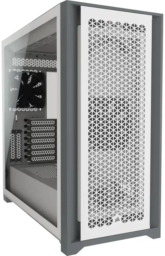 מארז Corsair 5000D AIRFLOW Tempered Glass לבן