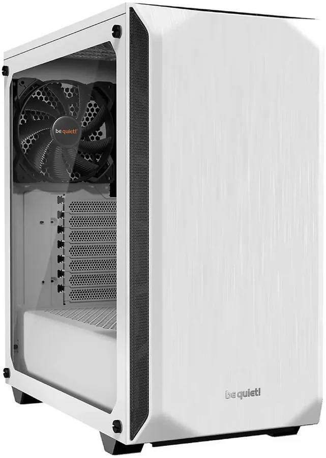 be quiet! Pure Base 500 Window Mid-Tower Case, White