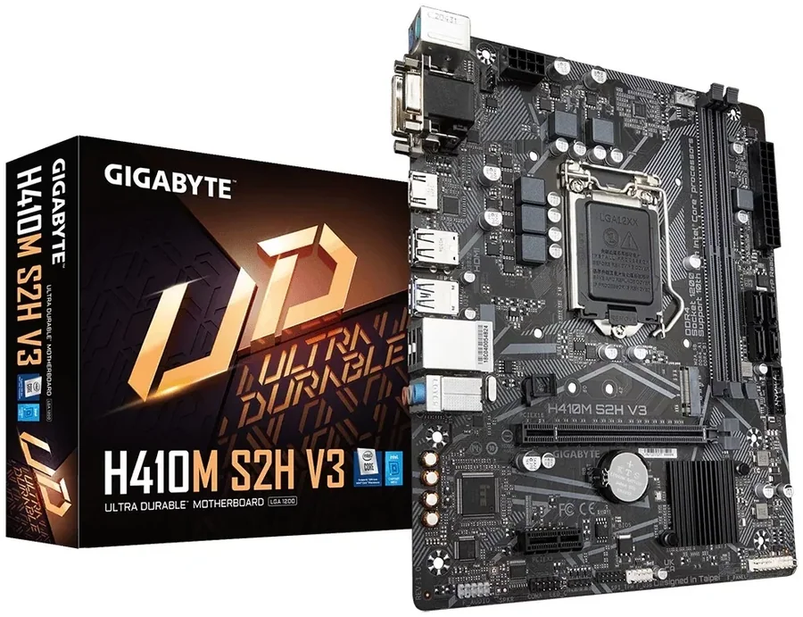 Материнская плата Gigabyte H410M S2H V3