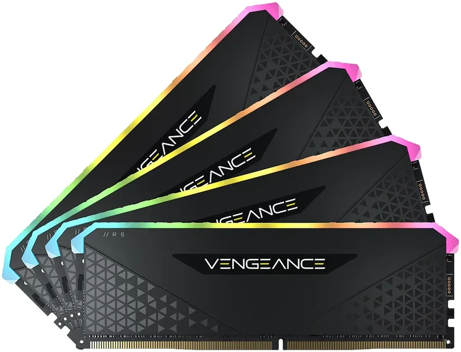Оперативная память для ПК Corsair Vengeance RGB RS 64GB (4x16GB) DDR4 3200MHz CL16