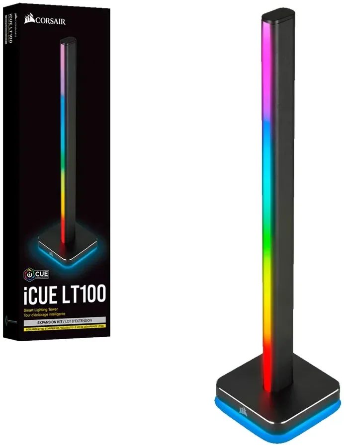 מגדל תאורה Corsair iCUE LT100 Smart Lighting Tower Expansion Kit