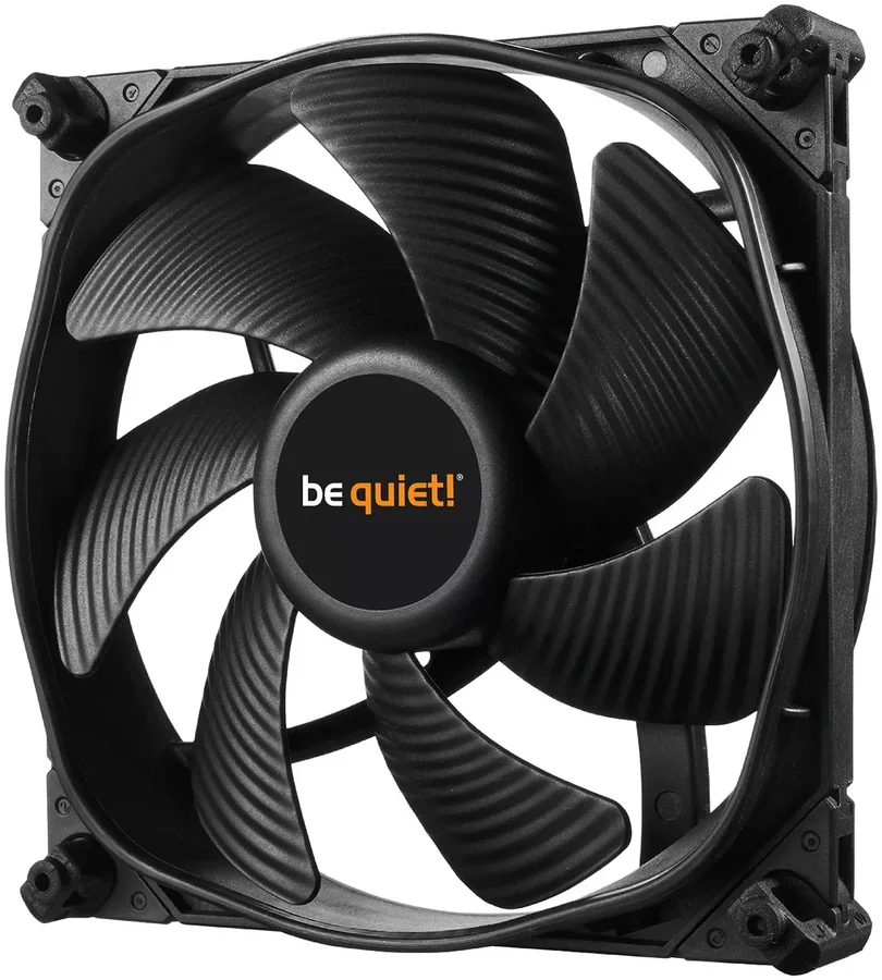 מאוורר למארז be quiet! Silent Wings 3 120mm PWM high-speed שחור