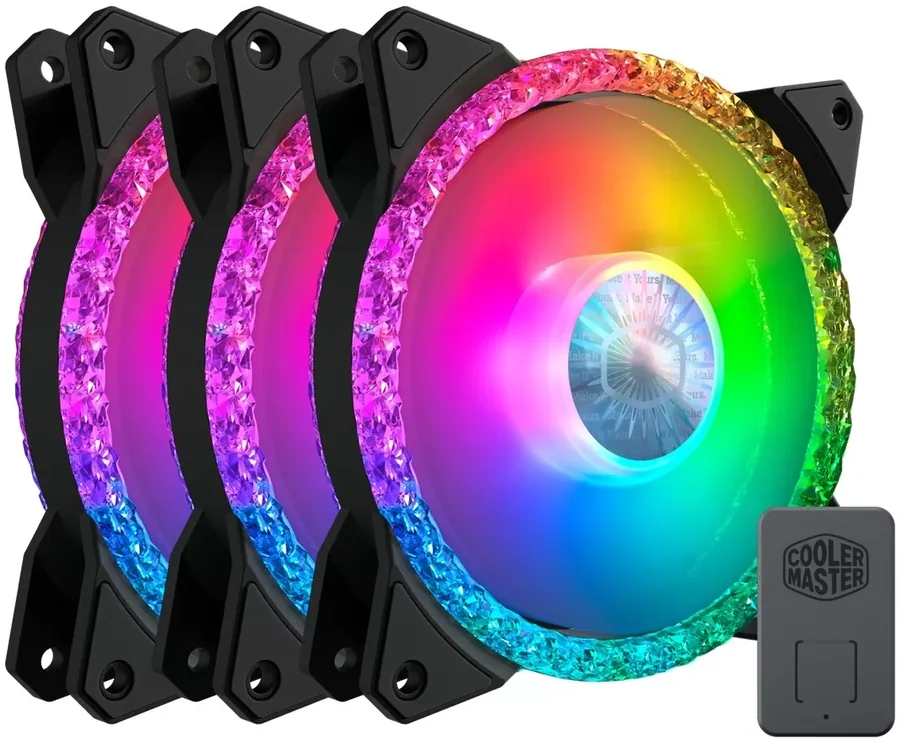 Комплект вентиляторов для корпуса Cooler Master MasterFan MF120 Prismatic 3in1