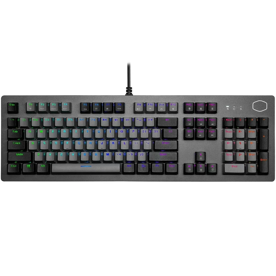 מקלדת גיימינג Cooler Master CK352 BROWN SWITCH