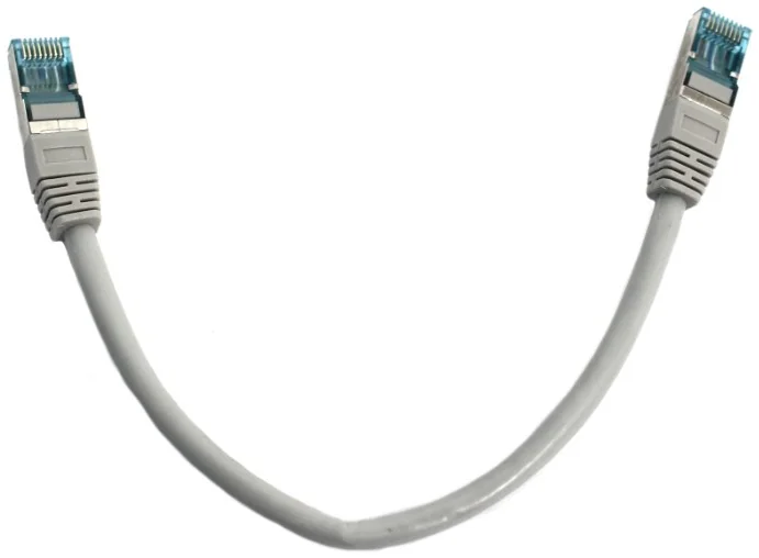 כבל רשת Luggar CAT6 0.5m אפור