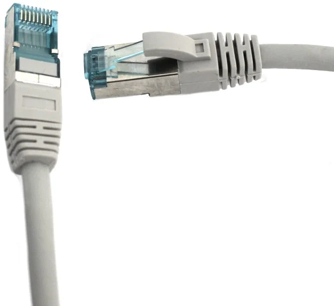 Сетевой кабель Luggar CAT6 10m серый
