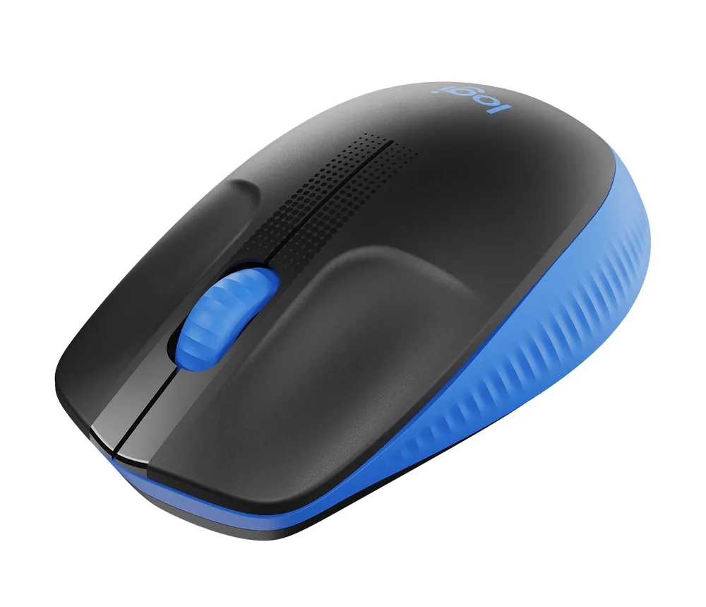 Logitech M190 Wireless Mouse, Blue – More Details