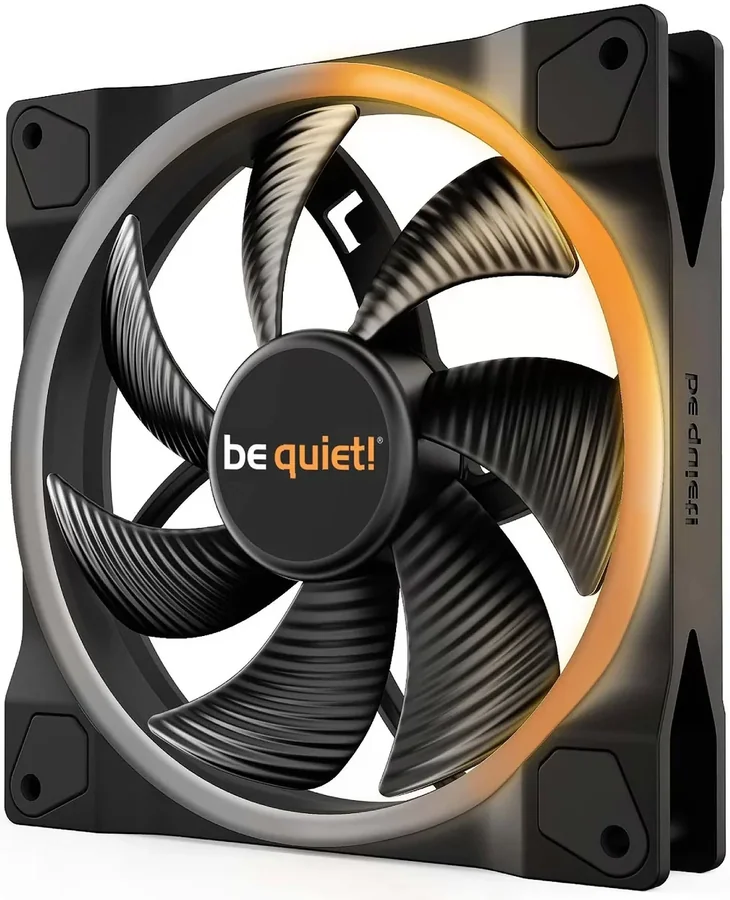 מאוורר למארז be quiet! LIGHT WINGS 140mm PWM