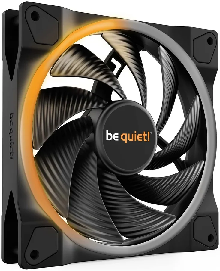מאוורר למארז be quiet! LIGHT WINGS 140mm PWM high-speed