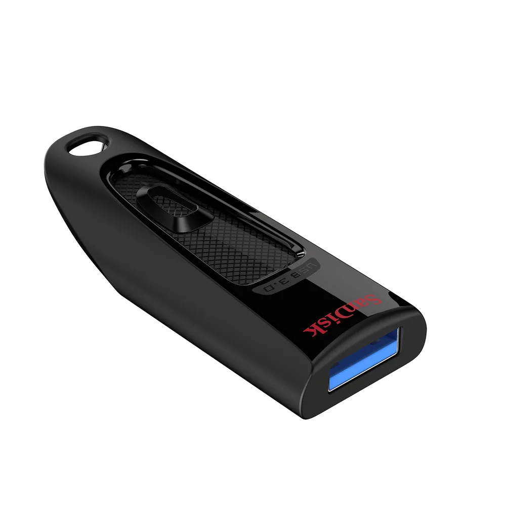 SanDisk Cruzer Ultra USB 3.0 чёрный — флешка для работы и учёбы – дополнительный вид