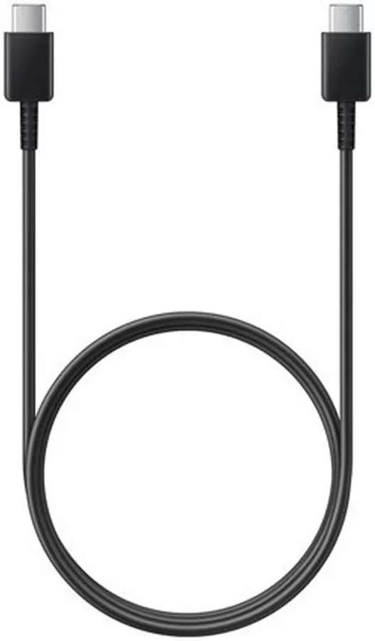 Оригинальный кабель для синхронизации и зарядки Samsung Type-C to Type-C Cable черный