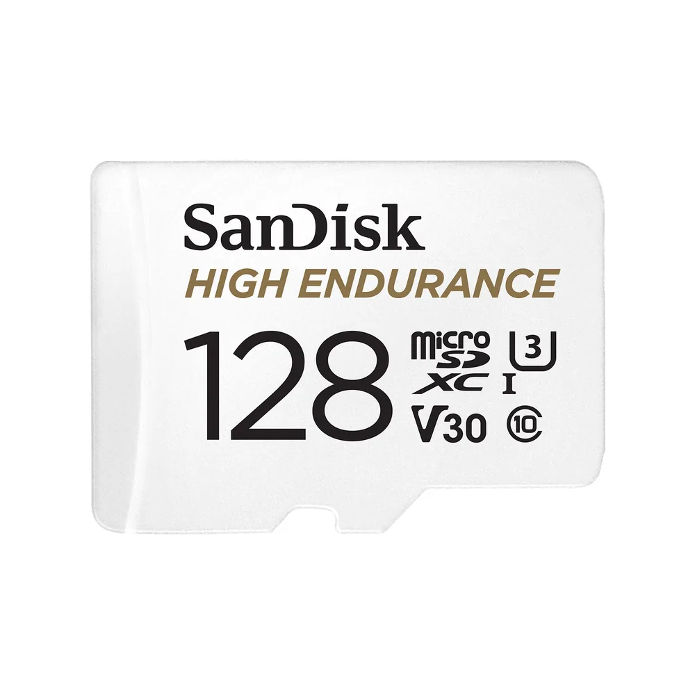 Карта памяти Sandisk High Endurance microSD белая