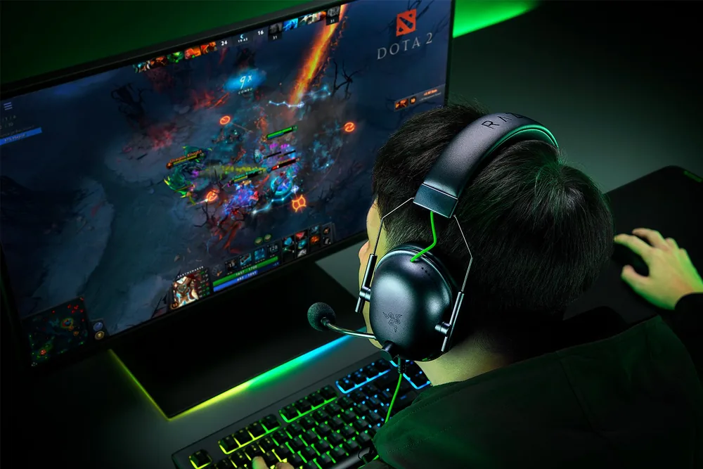 Razer BlackShark V2 X Black — Gaming Headset for the eSports Arena – Another View
