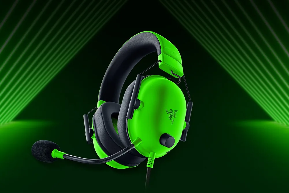 Razer BlackShark V2 X Green — Gaming Headset for the eSports Arena