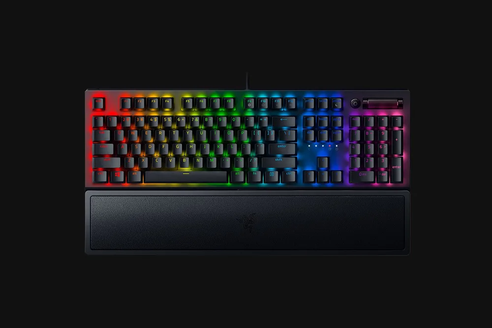 Игровая клавиатура Razer BlackWidow V3 Green Switch чёрная — дополнительные детали