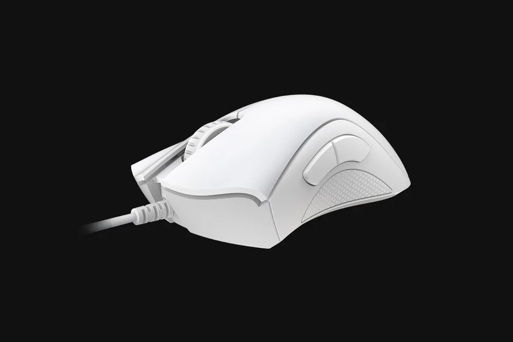 עכבר גיימינג RAZER DeathAdder Essential לבן – מבט נוסף