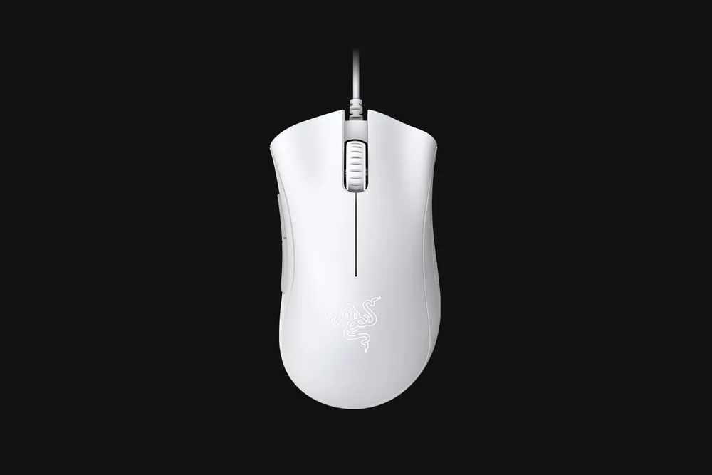 עכבר גיימינג RAZER DeathAdder Essential לבן