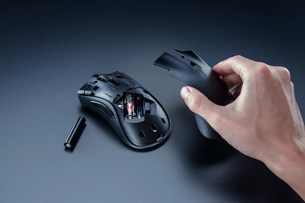 RAZER DeathAdder V2 X HyperSpeed Wireless Gaming Mouse, Black – Additional View