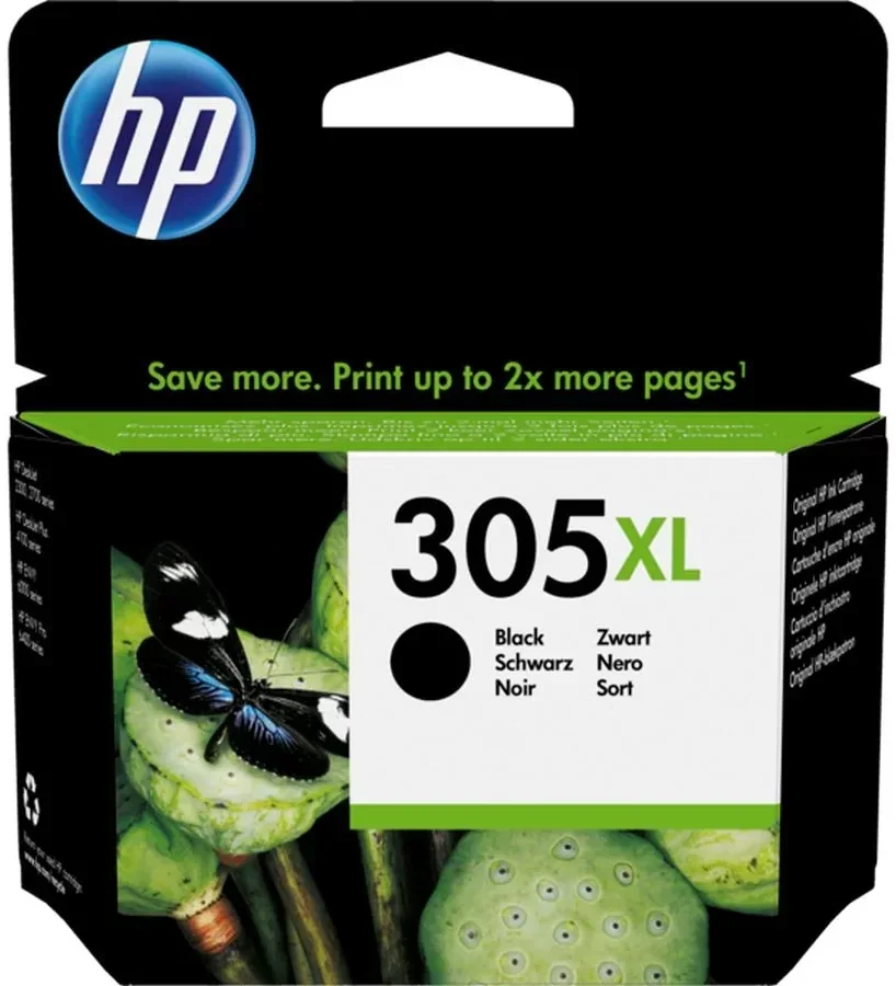 HP 305XL High Yield Black Original Ink Cartridge