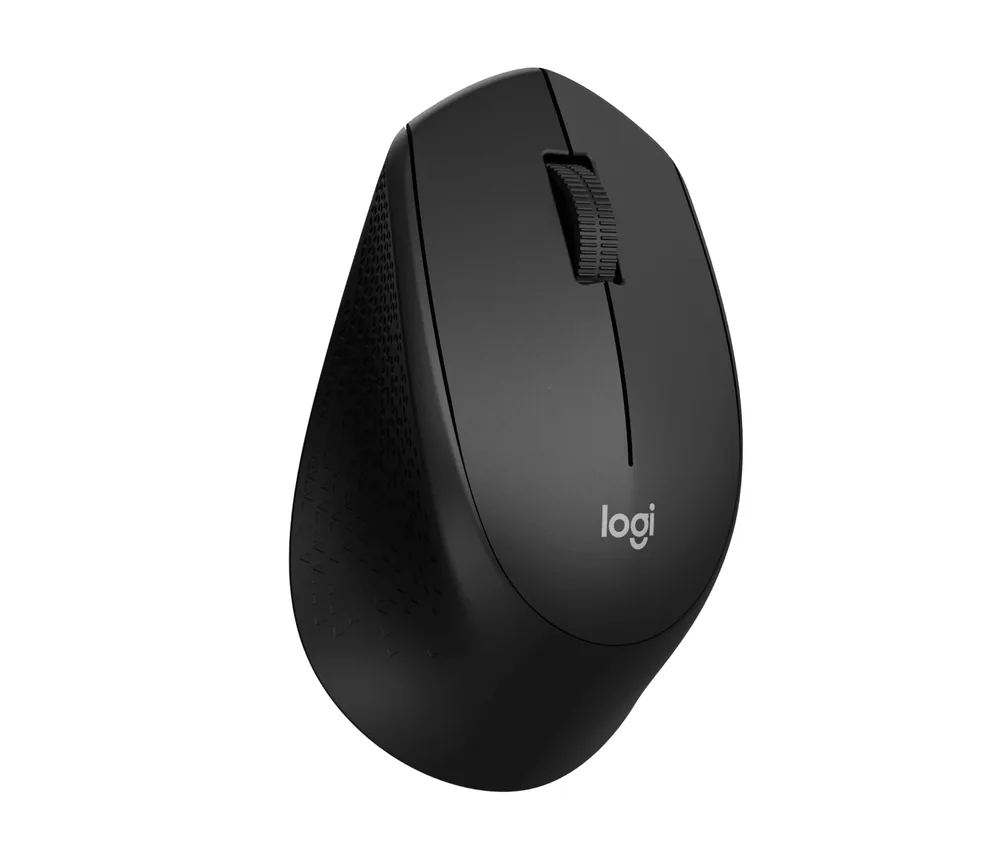 Тихая беспроводная мышь Logitech M330 Silent Plus, чёрная – дополнительный вид
