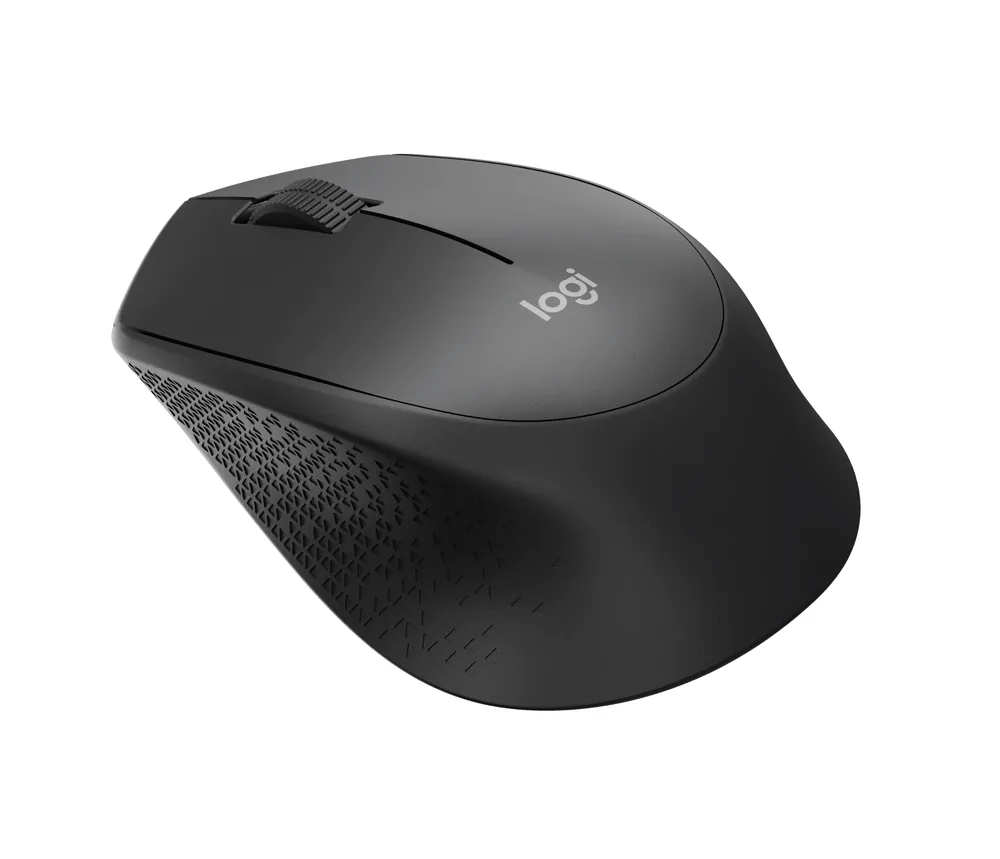 Тихая беспроводная мышь Logitech M330 Silent Plus, чёрная – дополнительные детали