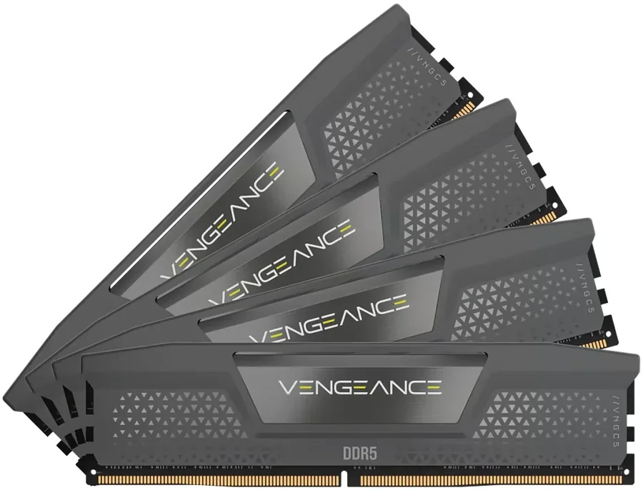 זיכרון לנייח DRAM Corsair Vengeance 64GB (4x16GB) DDR5 5600MHz CL36 AMD EXPO