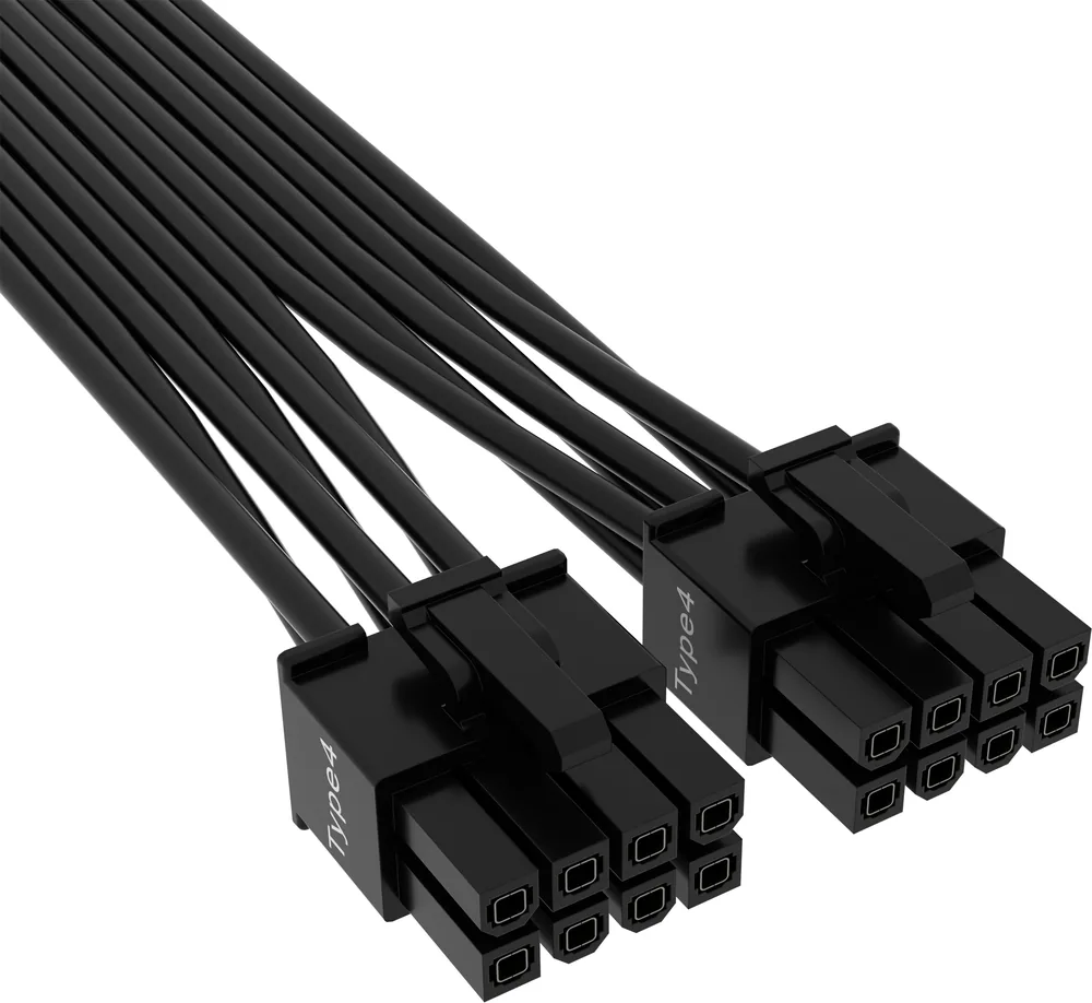 Кабель питания CORSAIR PCIe Gen 5 12V-2x6 600W Type 4 – дополнительный вид