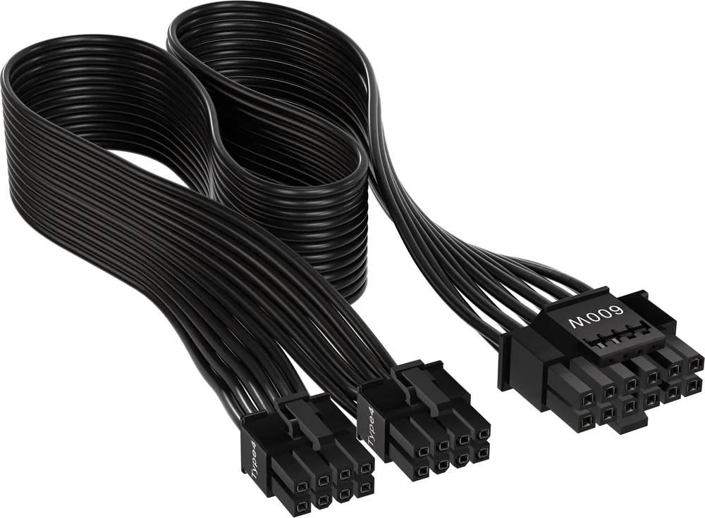 Кабель питания CORSAIR PCIe Gen 5 12V-2x6 600W Type 4