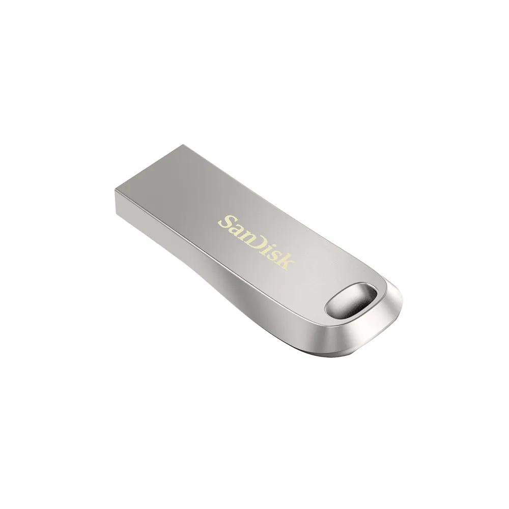 SanDisk Ultra Luxe Silver — Flash Drive in a Full-Metal Casing – Additional Details