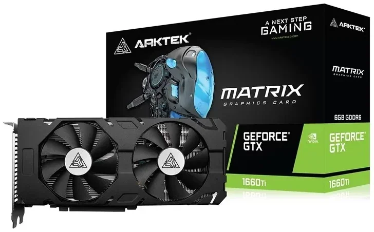 ARKTEK MATRIX GTX 1660 Ti 6GB Graphics Card