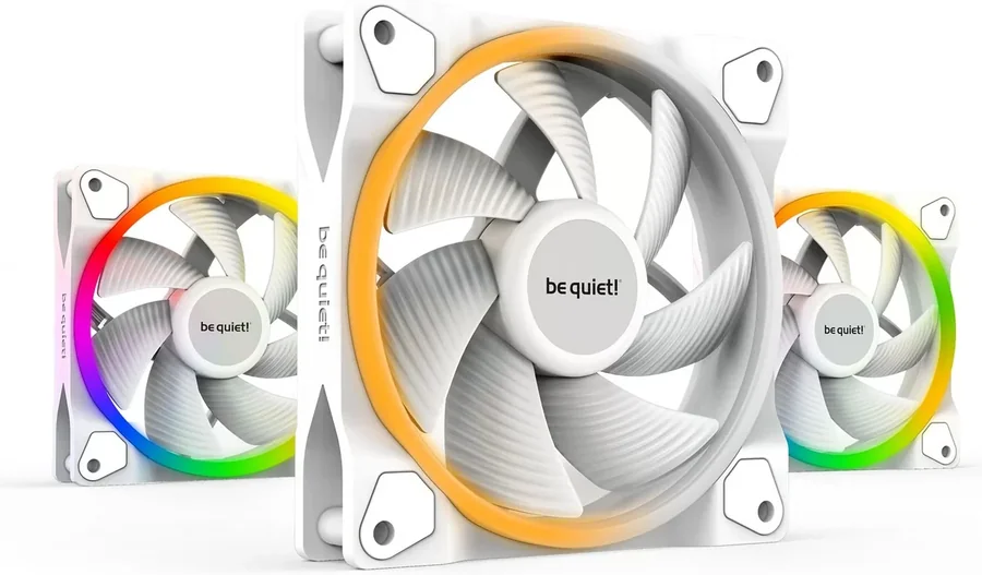 Комплект вентиляторов для корпуса be quiet! Light Wings White 120mm PWM Triple Pack