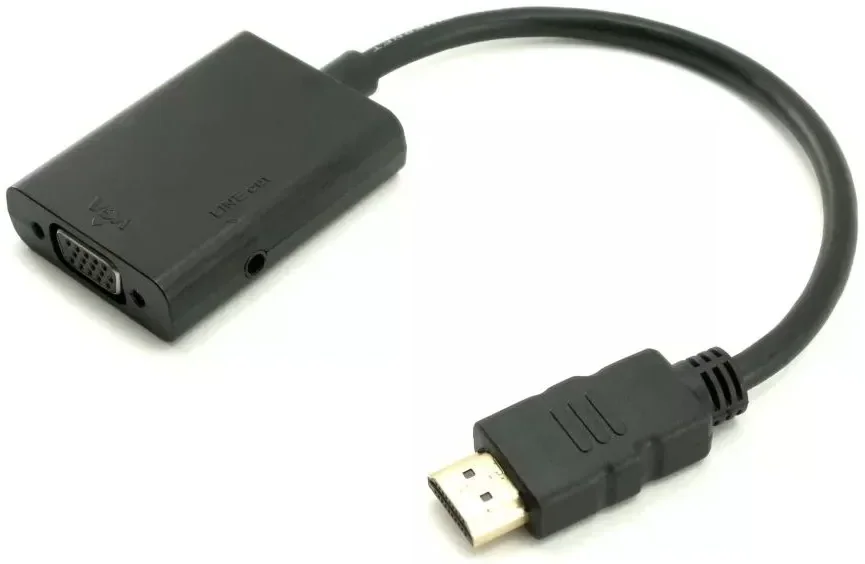 Адаптер для монитора Gold Touch HDMI To VGA With Audio Output