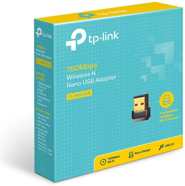 כרטיס רשת USB TP-Link TL-WN725N