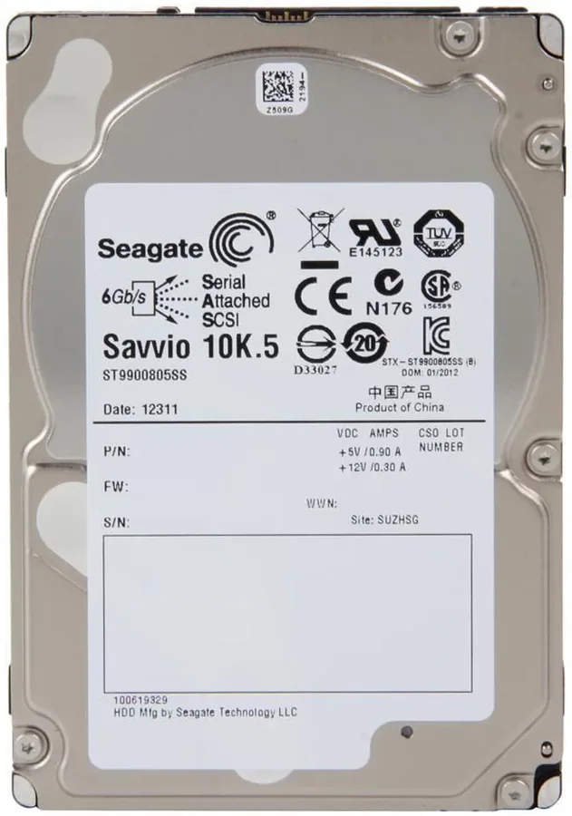 דיסק קשיח פנימי Seagate Savvio 10K.5 900GB