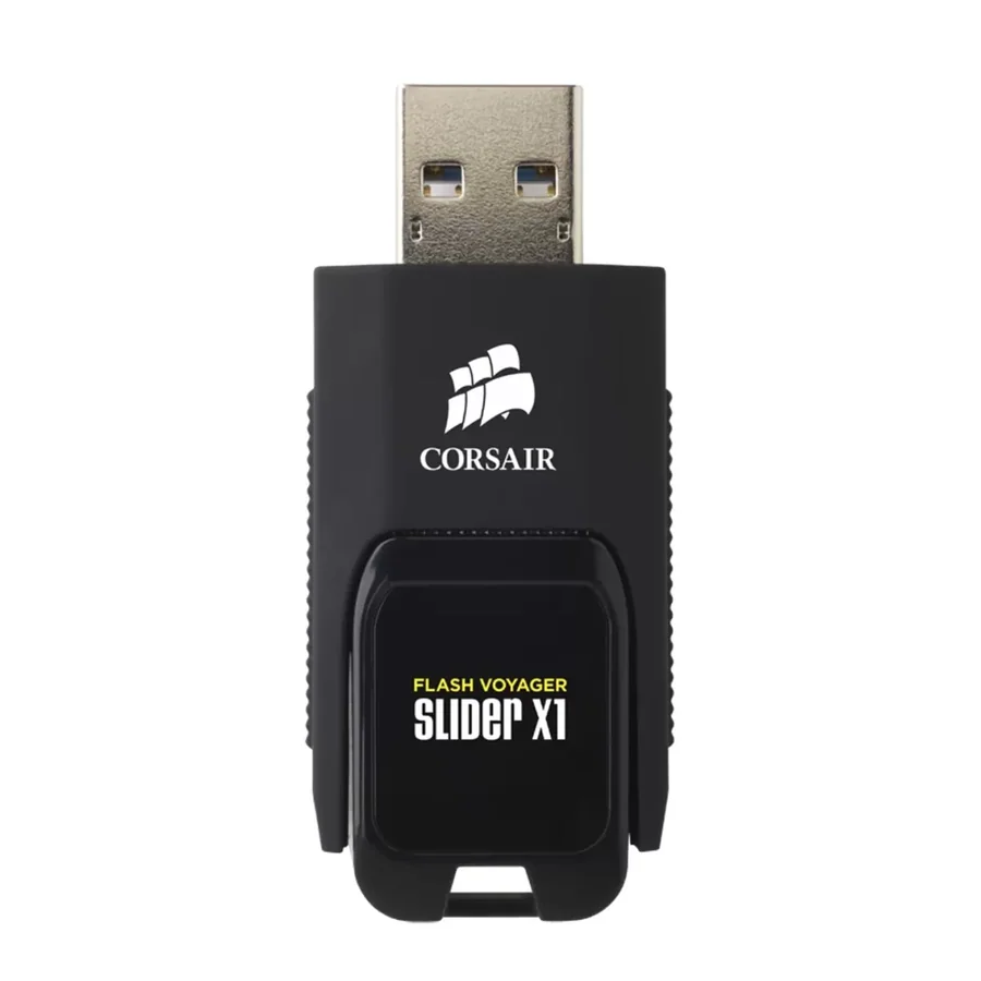 זיכרון נייד Corsair Flash Voyager Slider X1 128GB