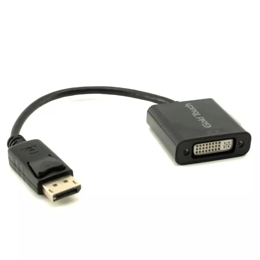 מתאם למסך Gold Touch DisplayPort To DVI Adapter