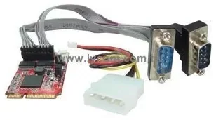 IPPON Mini PCI-E To RS232 x2 Adapter Expansion Card