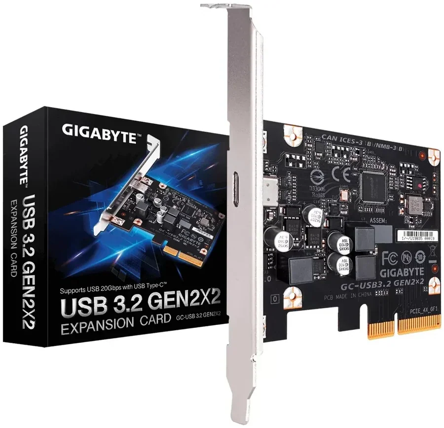 כרטיס הרחבה Gigabyte GC-USB 3.2 GEN2X2