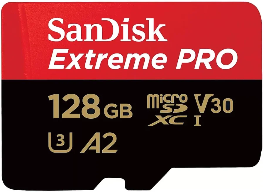 כרטיס זיכרון Sandisk Extreme PRO microSDXC 128GB