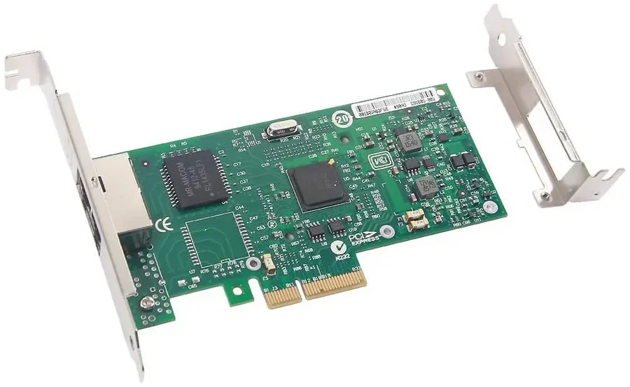 Сетевая карта PCI-E 10Gtek 1G 2-ports (82580 Controller) PCI-E x4