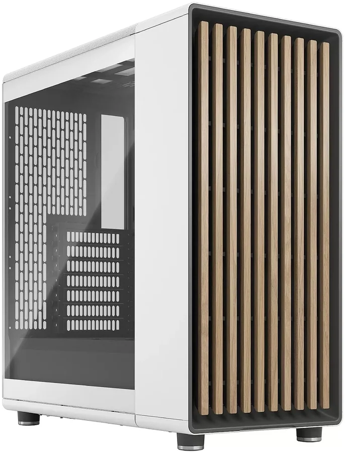 Fractal Design North Chalk White TG Clear Tint Mid-Tower Case
