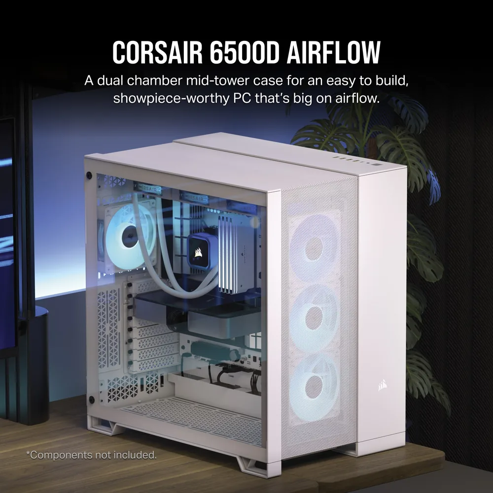 מארז Corsair 6500D AIRFLOW לבן