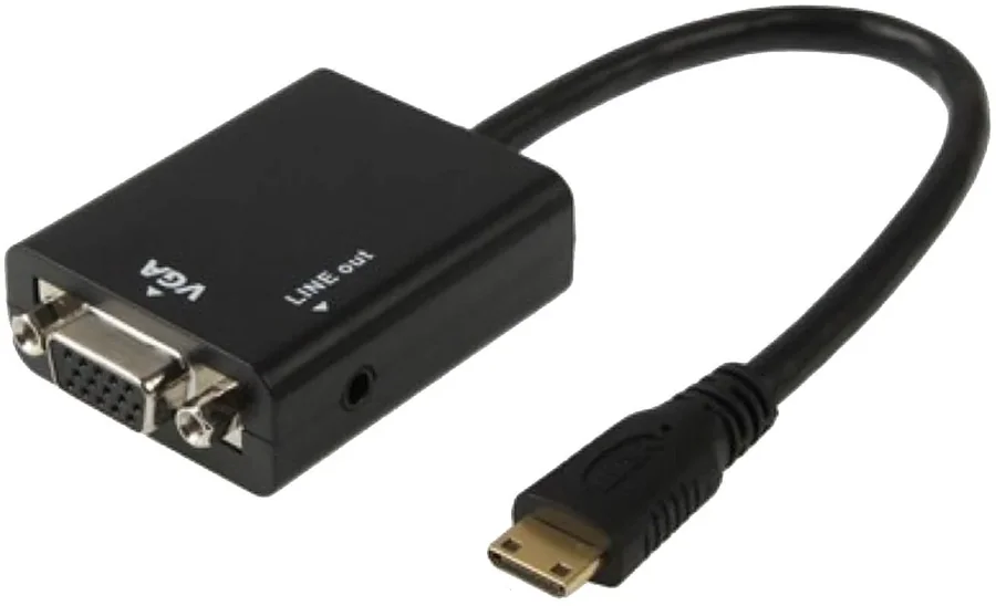 OEM Mini HDMI to VGA + Audio