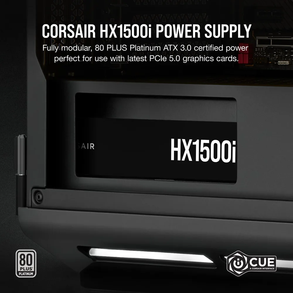 Corsair HX1500i 1500W Platinum Power Supply – additional view