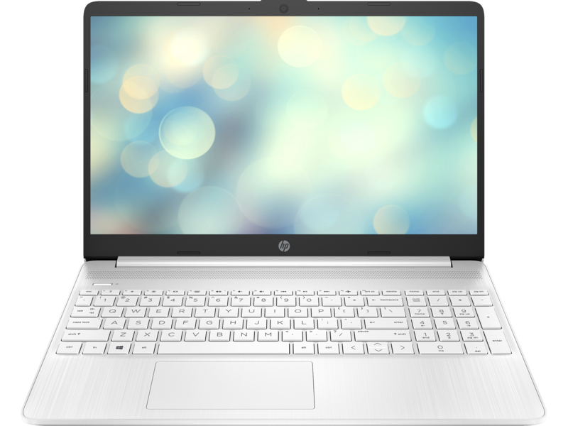 HP 17-inch Laptop PC (15, Touch, Snowflake White, HD cam, no ODD, NO FPR) Freedos, Center fac