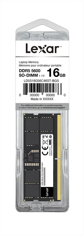 Lexar LD5S16G56C46ST-BGS SODIMM Memory