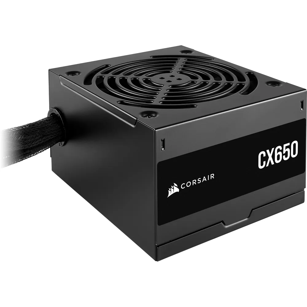 Блок питания Corsair CX650 80+ Bronze, чёрный
