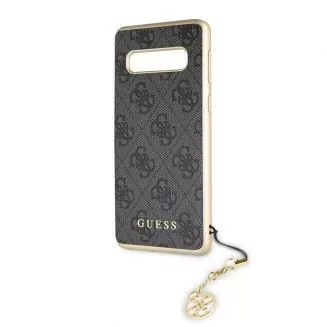 כיסוי קשיח CG Mobile GUESS 4G Charms Galaxy S10 אפור